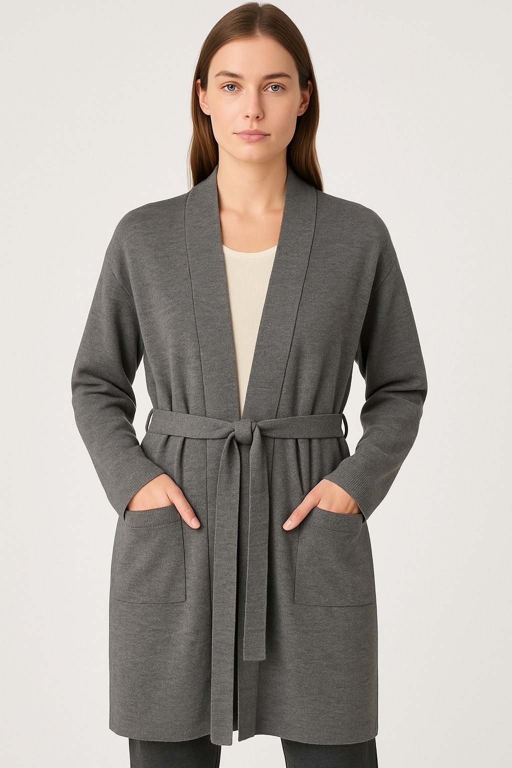 Кардиган Allude серый