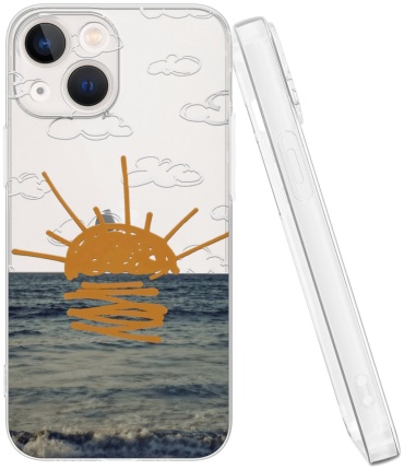 Чехол Mcover для Apple iPhone 13 Mini рисунок