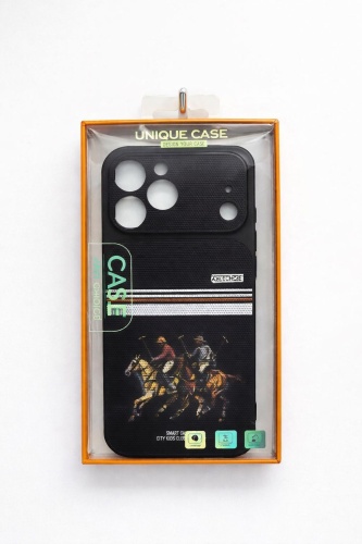 Чехол Santa Barbara Polo & Racquet Club для Apple iPhone 15 черный