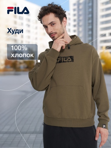 Худи FILA коричневый