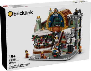 Конструктор LEGO Искусство шоколада 910039, деталей 2615 шт