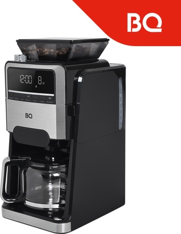 Кофеварка BQ CM3002 черный, серебристый