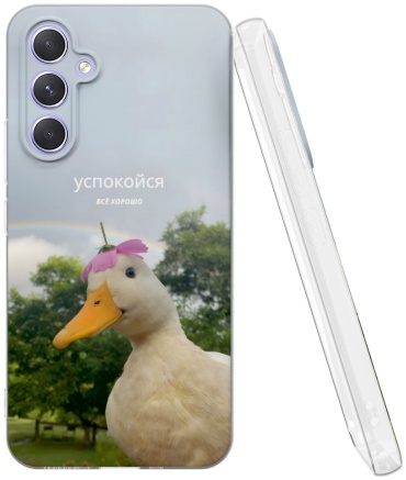 Чехол Mcover для Samsung Galaxy A55 рисунок