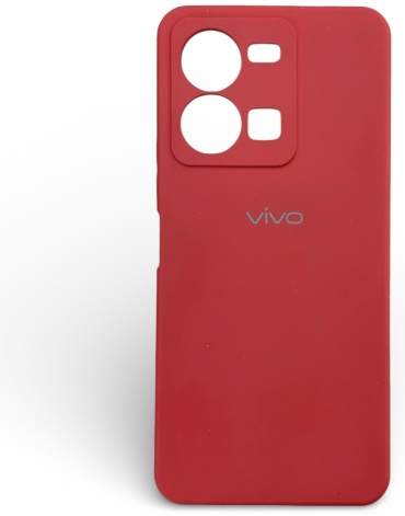 Чехол Silicon Power для Vivo Y35 бордовый