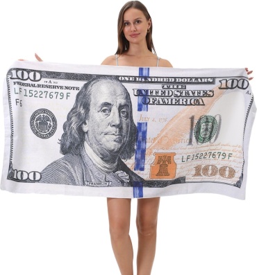 Полотенце 140x70 см, микрофибра, 1 шт,