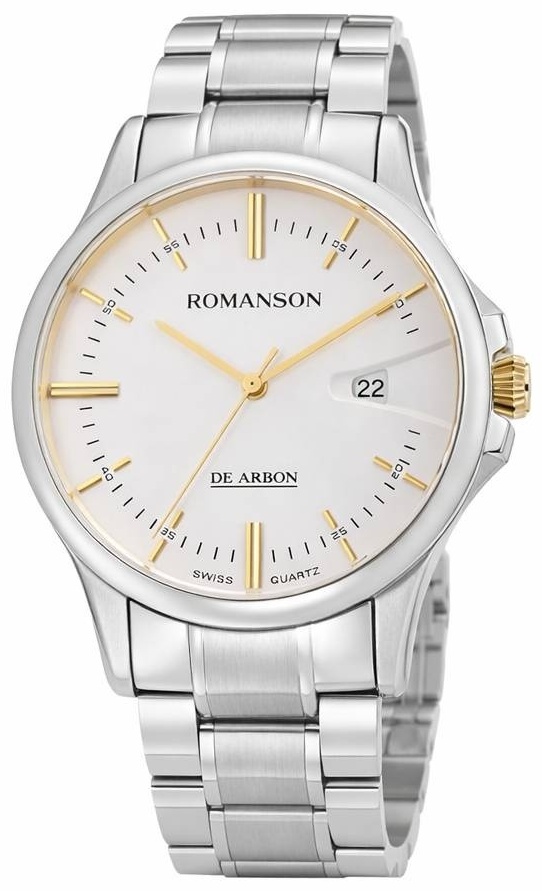 Кварцевые ROMANSON CA5A10M C нержавеющая сталь