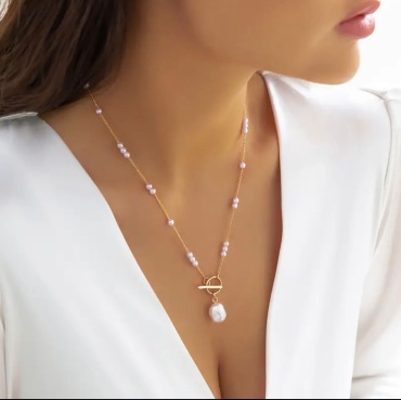ACCESSORIZE длина 55 см бижутерный сплав, пластик