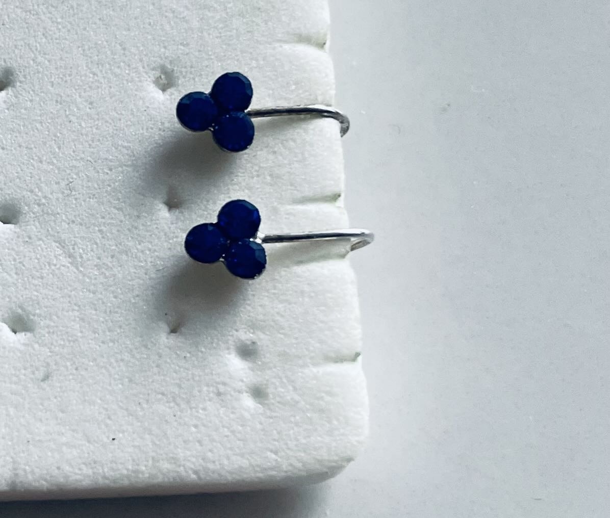 Нострил HandMade для носа вес 0.2 г серебро, фианит