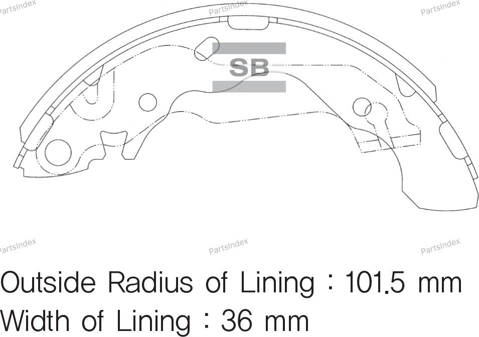 Колодки Sangsin Brake SA062