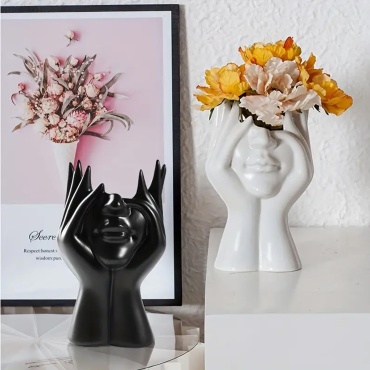 HOME CREATIVE ваза 17.5 см GB1777, эпоксидная смола