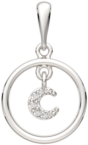 Подвеска Lucente Silver ZO-0440585 вес 0.82 г серебро, фианит