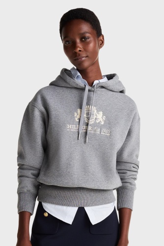 Худи Tommy Hilfiger серый