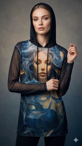 Туника ZELAV черный, синий
