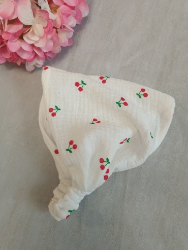 Косынка Dari Bant размер 38, белый, красный