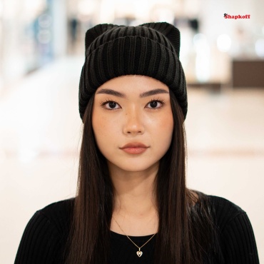 Шапка Shapkoff размер 56, 57, 58, черный