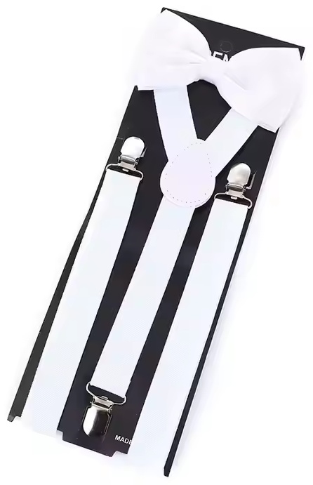 Подтяжки SUSPENDERS длина 120 см, ширина ленты 2.5 см