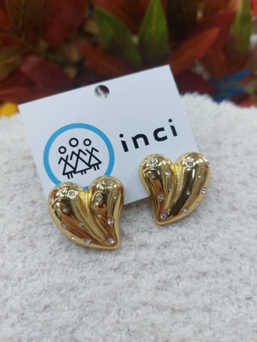Серьги Inci бижутерный сплав, стразы