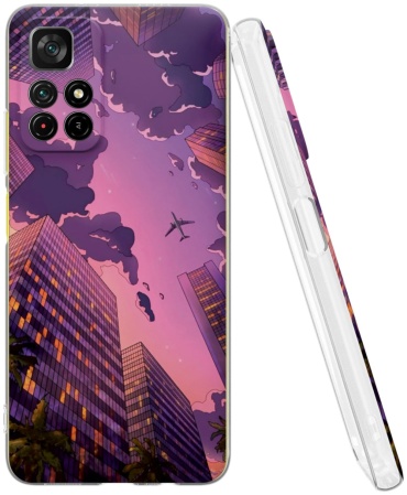 Чехол Mcover для POCO M4 Pro рисунок