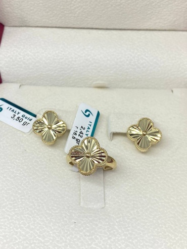 DARI GOLD 9875800 вес 5.92 г золото, без вставок