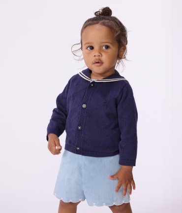Кардиган Petit Bateau синий