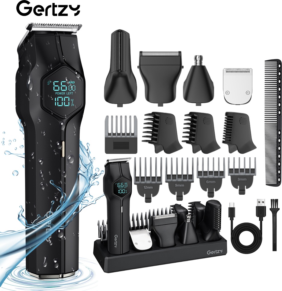 GERTZY набор для стрижки ZH-1850 Black черный