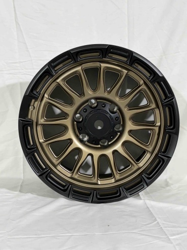 Auher XF054 8.5x18/6x139.7 D110 ET0 4 диска черный, бронзовый