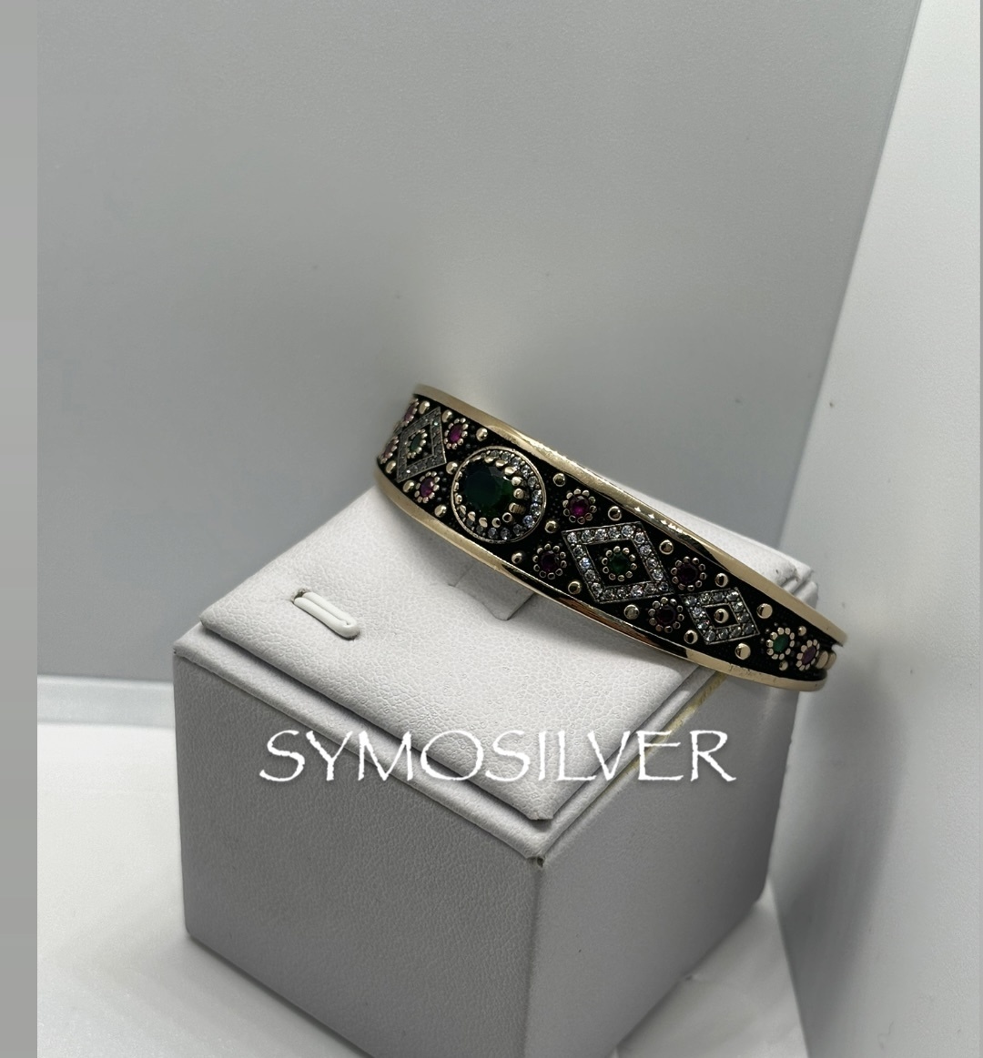 SymoSilver Хюррем браслет длина 18 см, вес 20 г серебро, плетение обод
