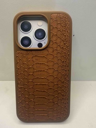 Чехол HDD для Apple iPhone 14 Pro Max коричневый