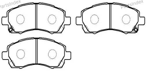 Колодки HSB HP5045