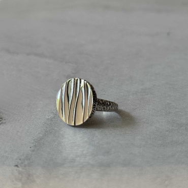 Кольцо Fresh Jewelry SJ-RO0214-X-W-X-X-X размер 17 вес 3 г серебро, без вставок