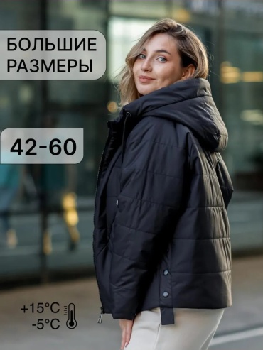 Зимняя куртка черный