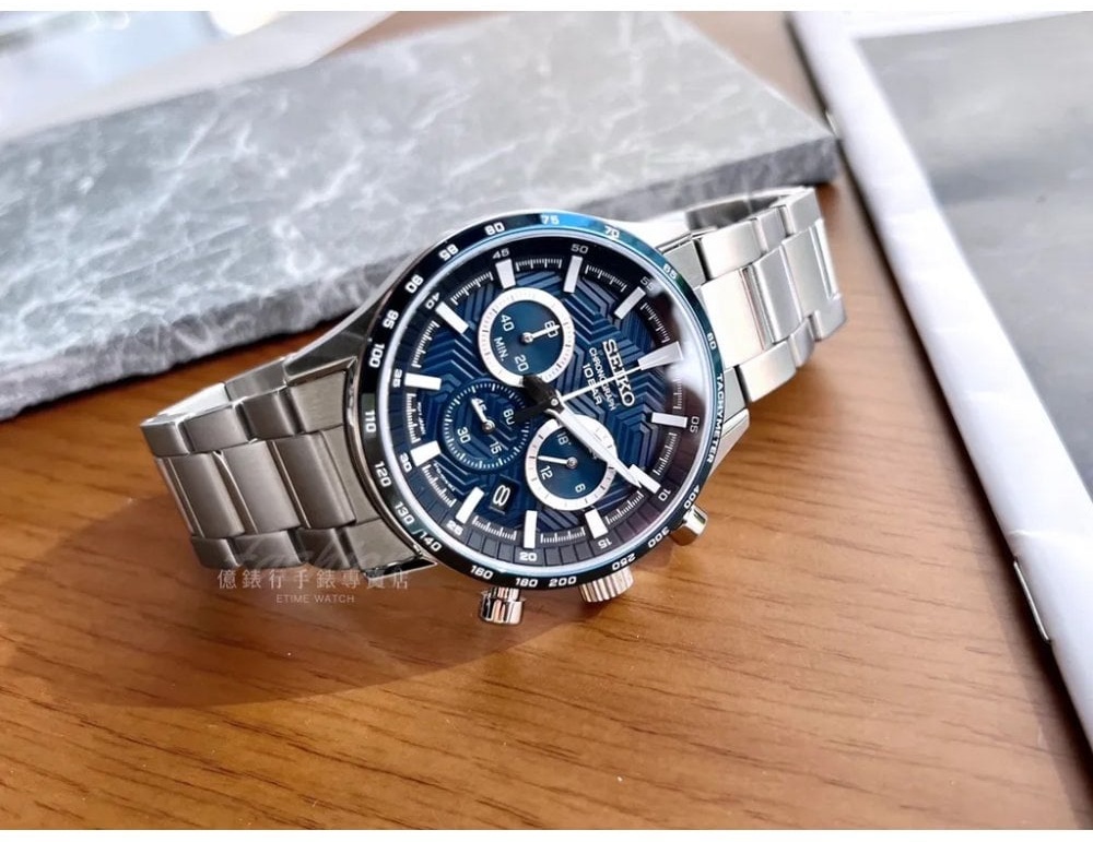 Кварцевые Seiko Discover More SSB445P1 нержавеющая сталь