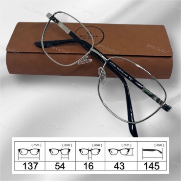 Elite Optical N.K.Karl корригирующие Очки для зрения очки ME1805 серебристый -1.75