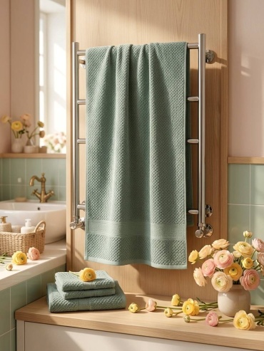 Полотенце Parisa Home 140x70 см, хлопок, махровая ткань, 1 шт,