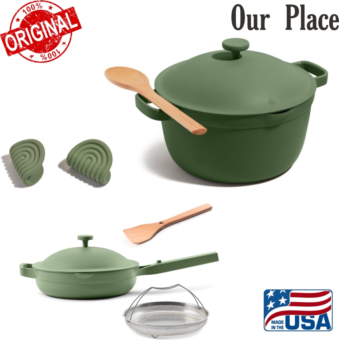 OUR PLACE набор посуды USA Cook Duo Sage 5 в 1