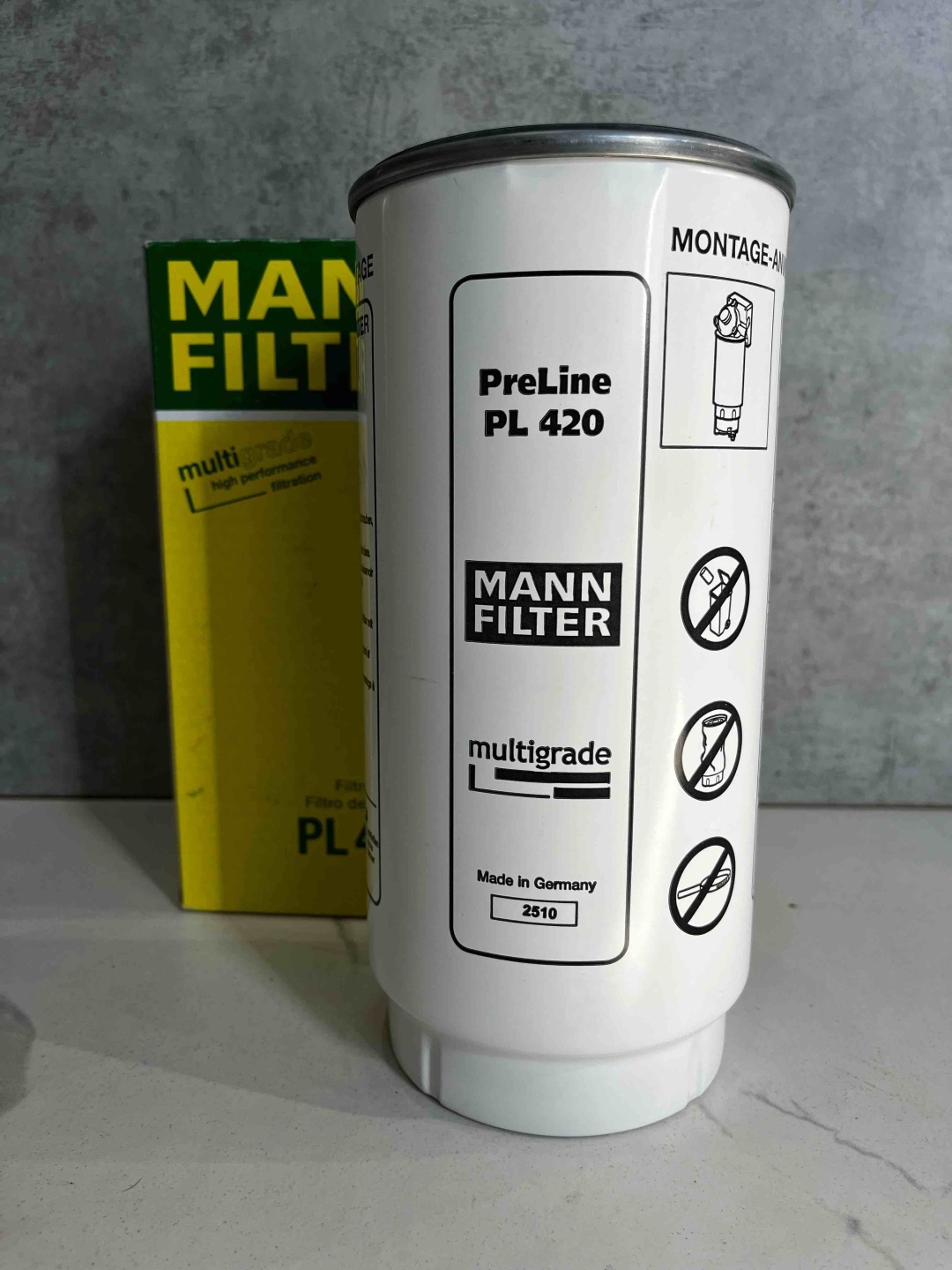 MANN FILTER Фильтр Топливный PL420x