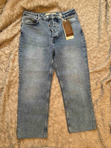 Джинсы прямые Pantamo JEANS голубой, светло-синий
