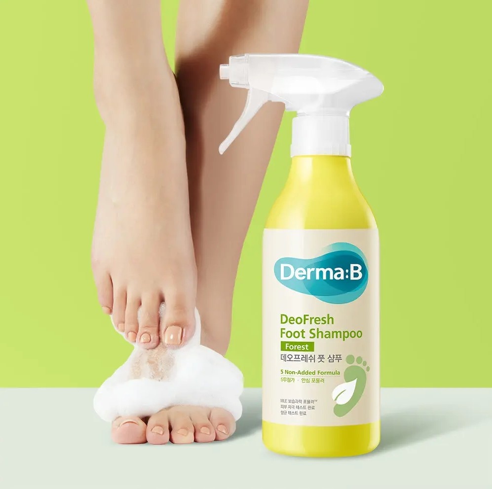 Derma-B DeoFresh Foot Shampoo Средство для Мытья Ног 400ml гель-шампунь 400 мл