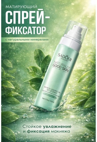 Фиксатор для макияжа Sadoer фиксатор макияжа для лица 100 мл