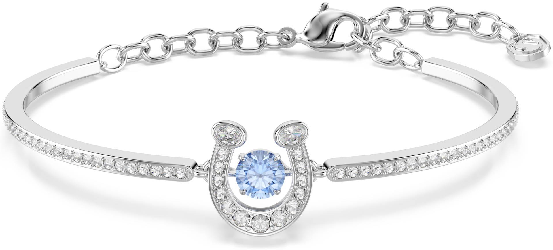 Swarovski длина 18 см бижутерный сплав, кристаллы Swarovski