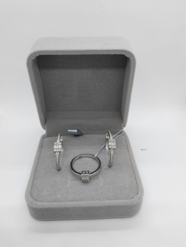 Dinara Gold NR 2508 - SET 67 вес 5.85 г золото, бриллиант