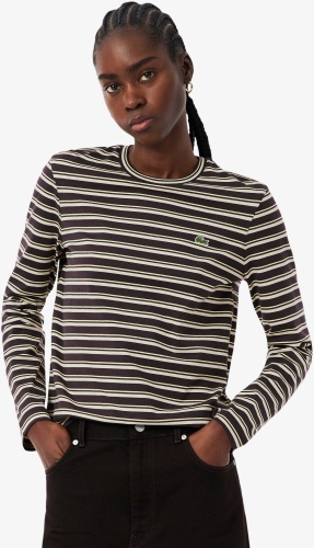 Лонгслив LACOSTE коричневый
