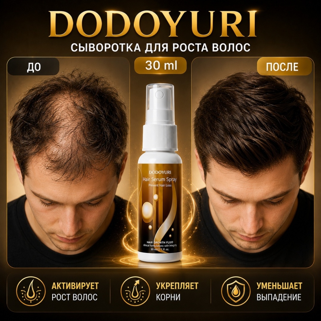 Dodoyuri Укрепляющая сыворотка для роста волос для укрепления корней и ухода за кожей головы сыворотка 30 мл