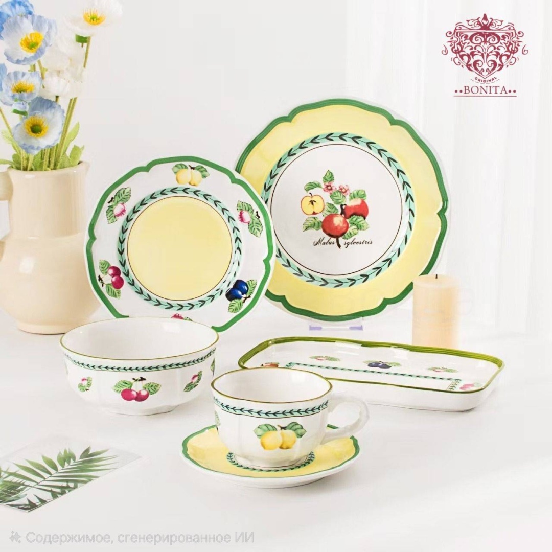 Сервиз чайно-столовый Bonita HL003-32 6 в 1