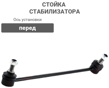 LYNXauto стойка стабилизатора C7069L