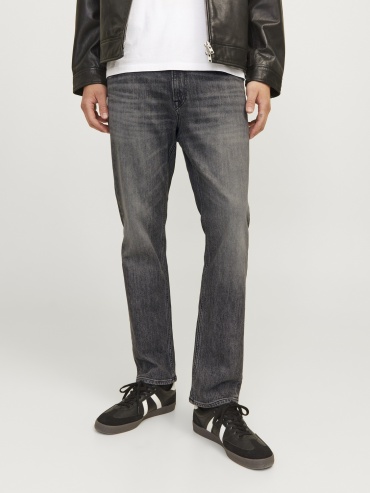 Джинсы прямые Jack&Jones серый