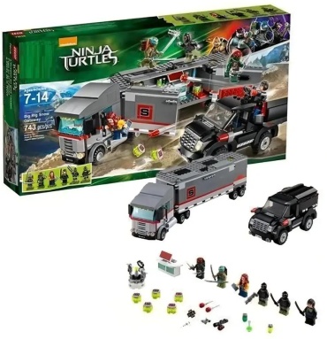 Конструктор Ninjago 79116, деталей 714 шт