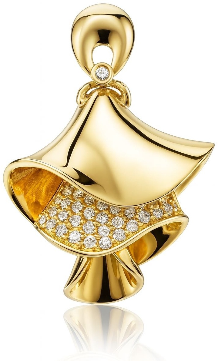 Подвеска Italian Gold LGP4994 вес 5.94 г золото, фианит