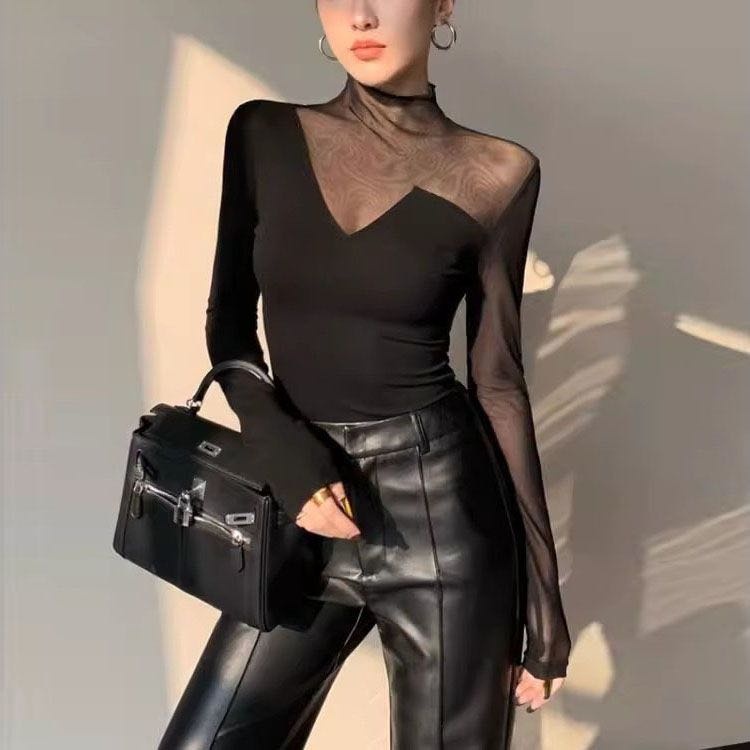 Блузка TR trendy черный
