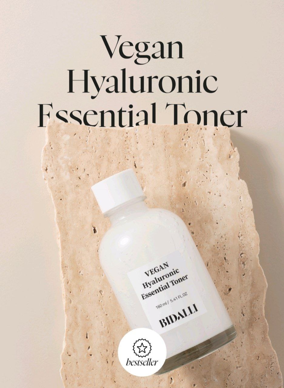 BIDALLI тонер Vegan Hyaluronic Essential Toner, 160 мл